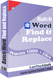 Batch Word Find and Replace