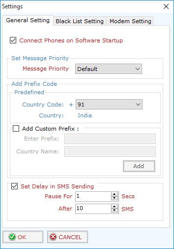 Bulk SMS Caster Professional