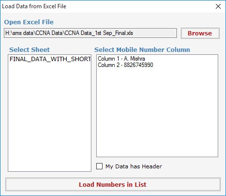 Bulk SMS Caster Professional